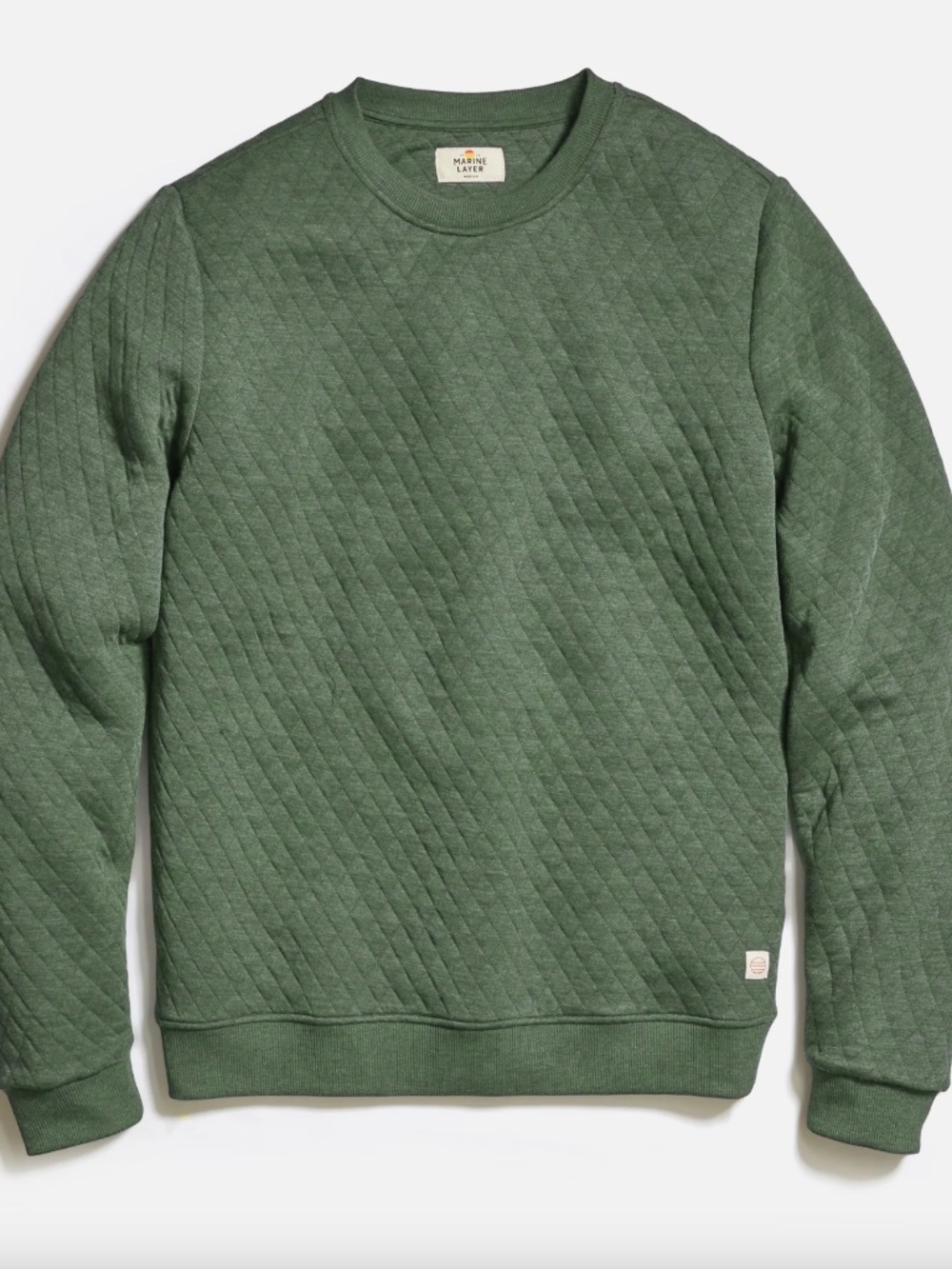 Marine Layer Corbet Quilted Sweatshirt